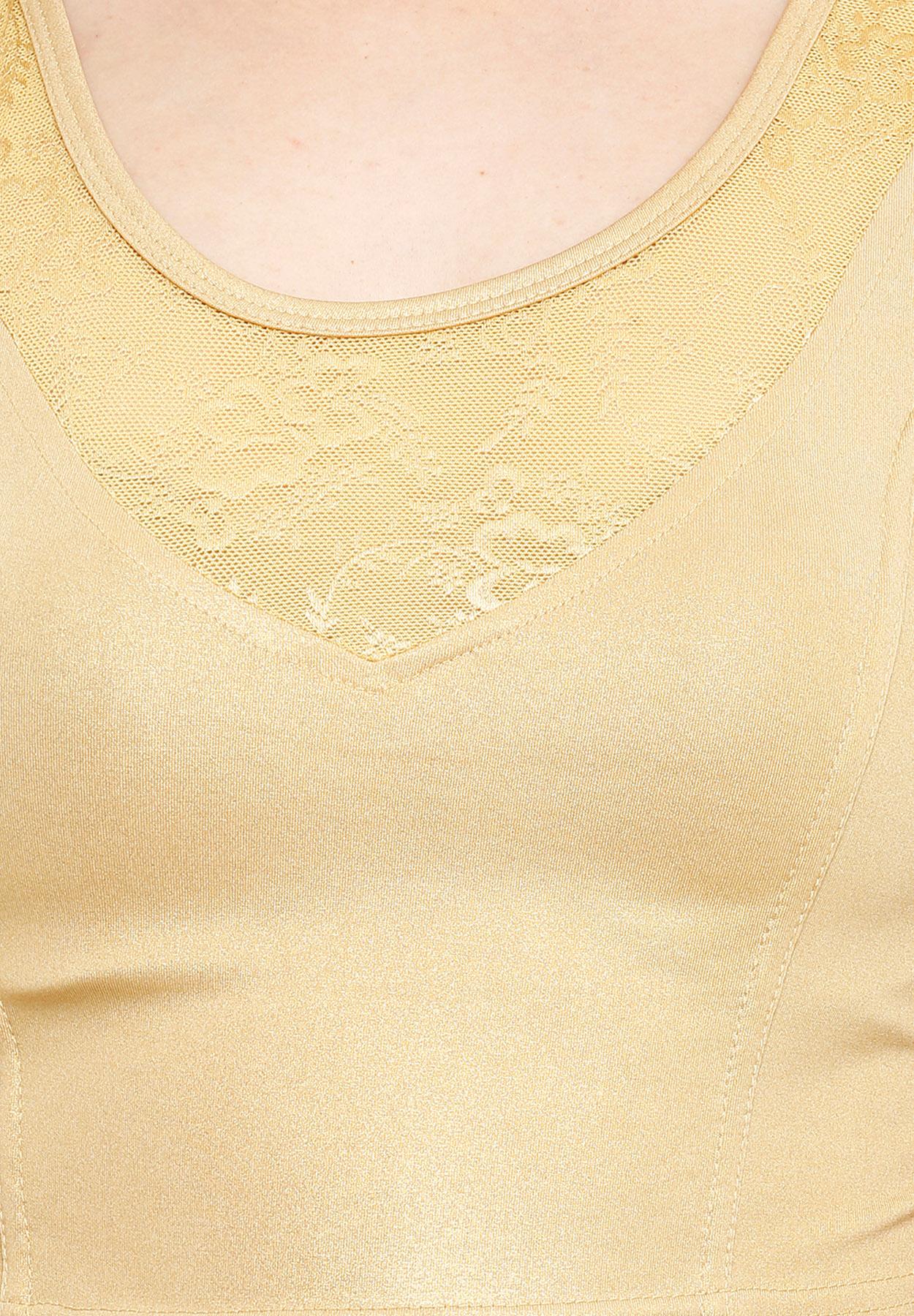 net solid blouse - 15941791 - Zoom Image - 4