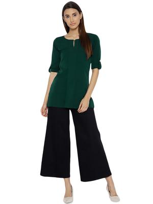 roll up sleeved pleat detail top - 15942399 - Standard Image - 4