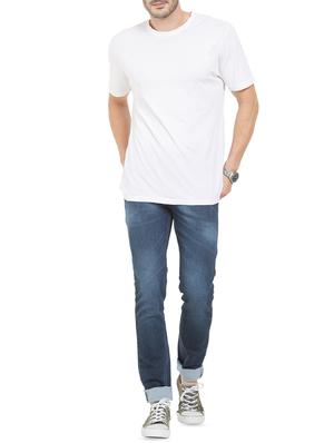 blue denim washed jeans - 15942447 - Standard Image - 4