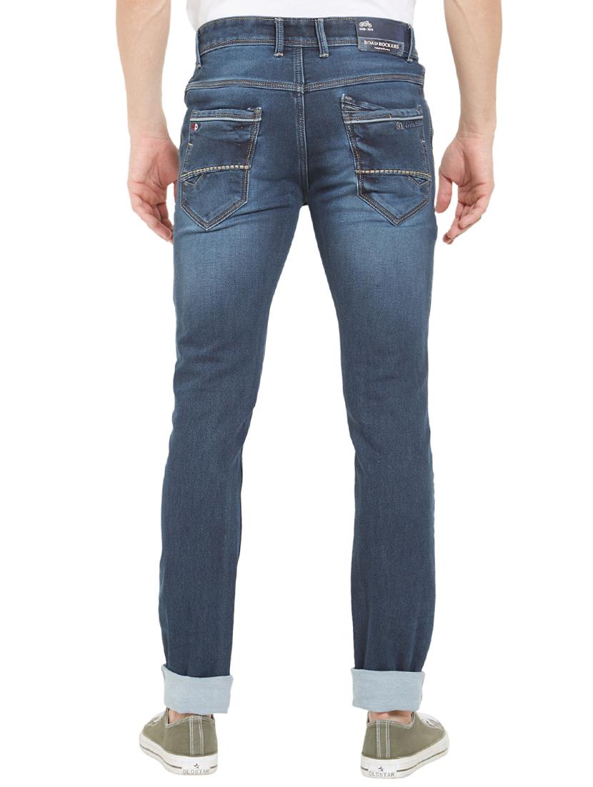 blue denim washed jeans - 15942447 - Zoom Image - 3