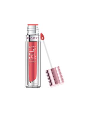 lotus make-up ecostay matte lip lacquer - peach kiss (el01) 4g - 15943046 - Standard Image - 2
