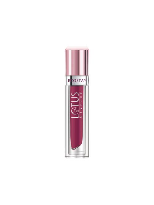 lotus make-up ecostay matte lip lacquer - miss magenta (el05) 4g - 15943049 - Standard Image - 1