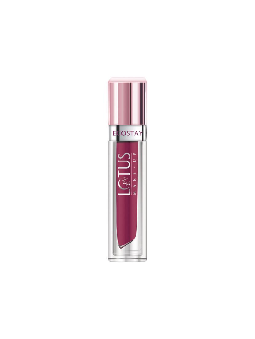 lotus make-up ecostay matte lip lacquer - miss magenta (el05) 4g - 15943049 - Zoom Image - 1