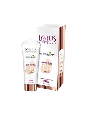 lotus herbals whiteglow matte look all-in-one dd creme- pink beige - 15943060 - Standard Image - 2