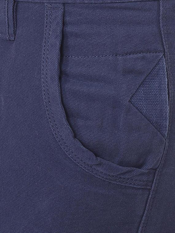 blue cotton chinos - 15943250 - Zoom Image - 4