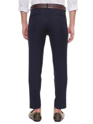 blue polyester blend formal trouser - 15943256 - Standard Image - 2