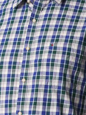 blue checkered casual shirt - 15943391 - Standard Image - 5