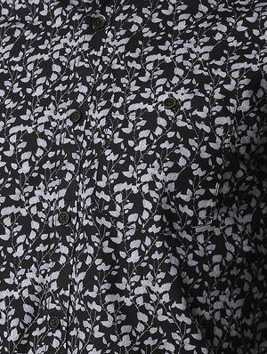 black printed casual shirt - 15943394 - Standard Image - 5