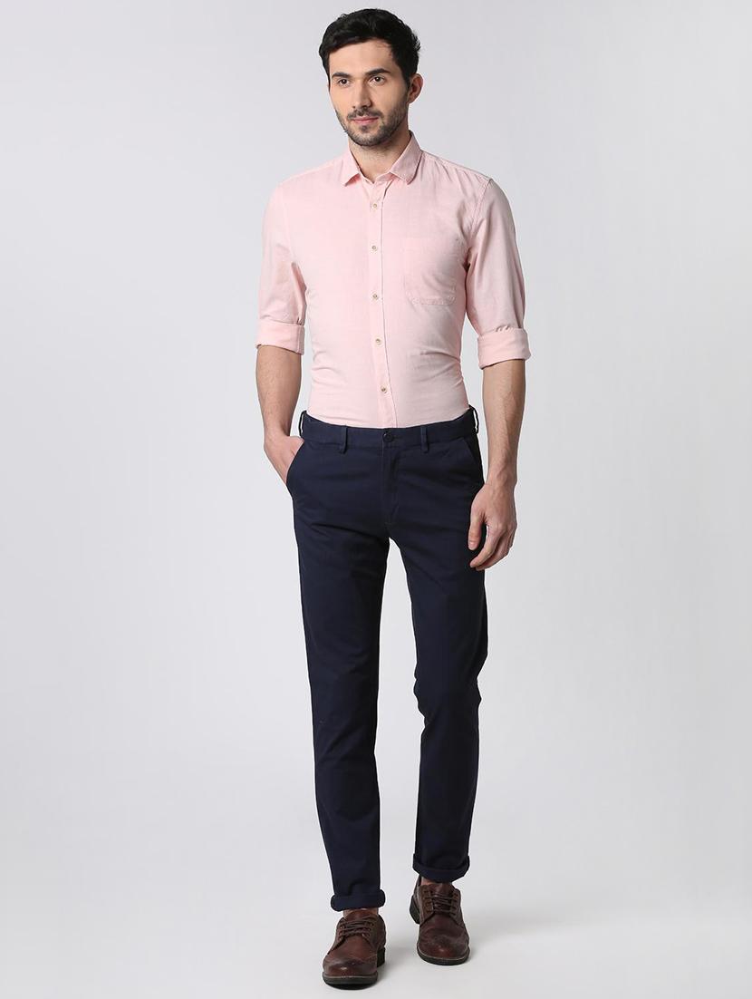 pink solid formal shirt - 15943396 - Zoom Image - 4