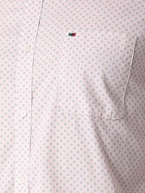 pink printed casual shirt - 15943401 - Standard Image - 5