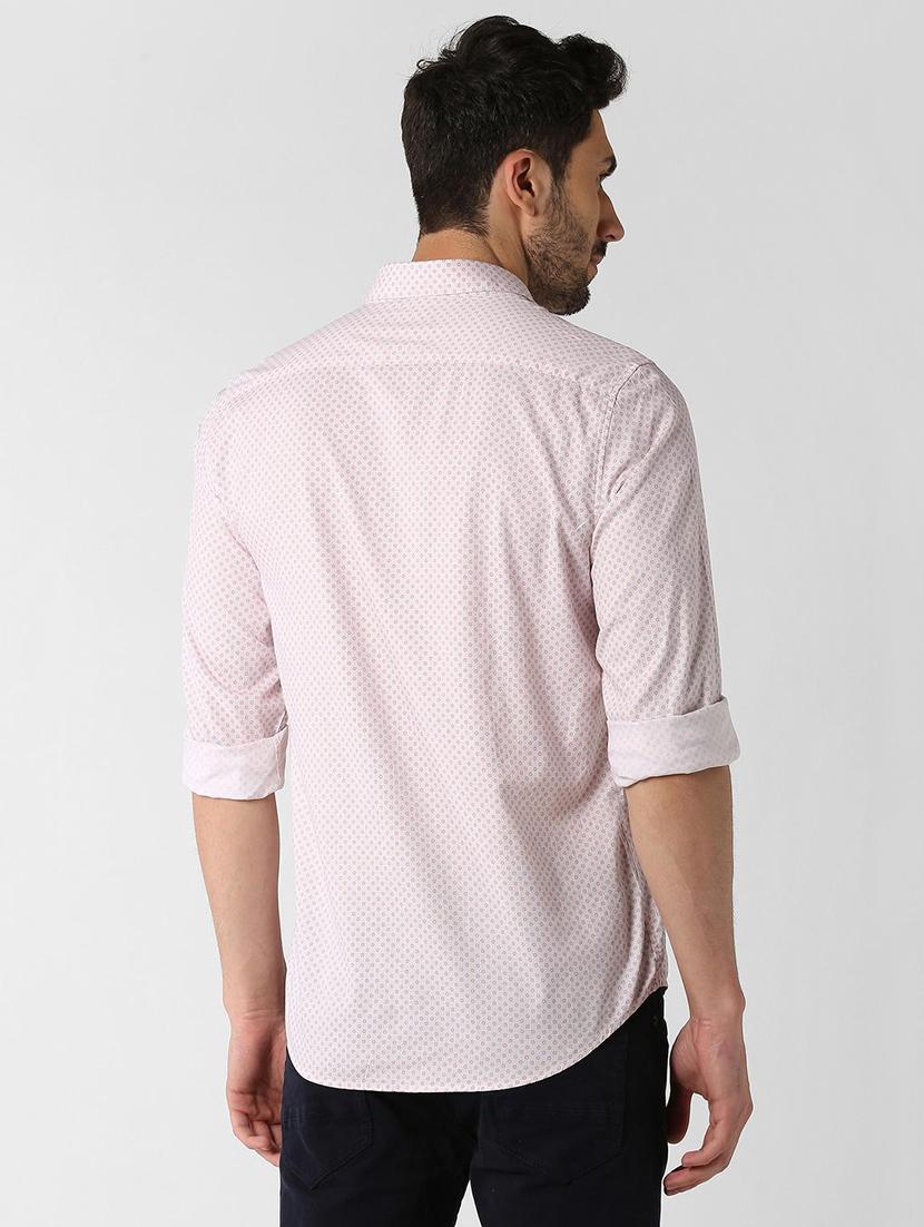 pink printed casual shirt - 15943401 - Zoom Image - 3