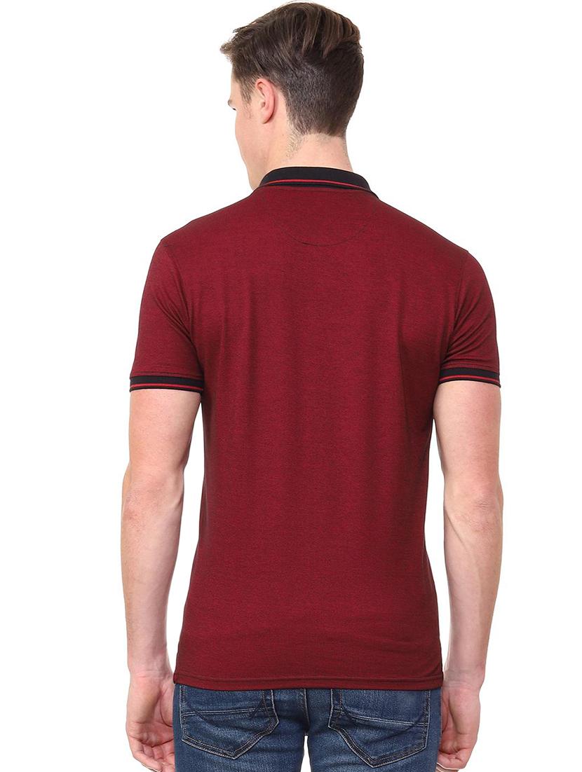 red cotton tshirt - 15943525 - Zoom Image - 2