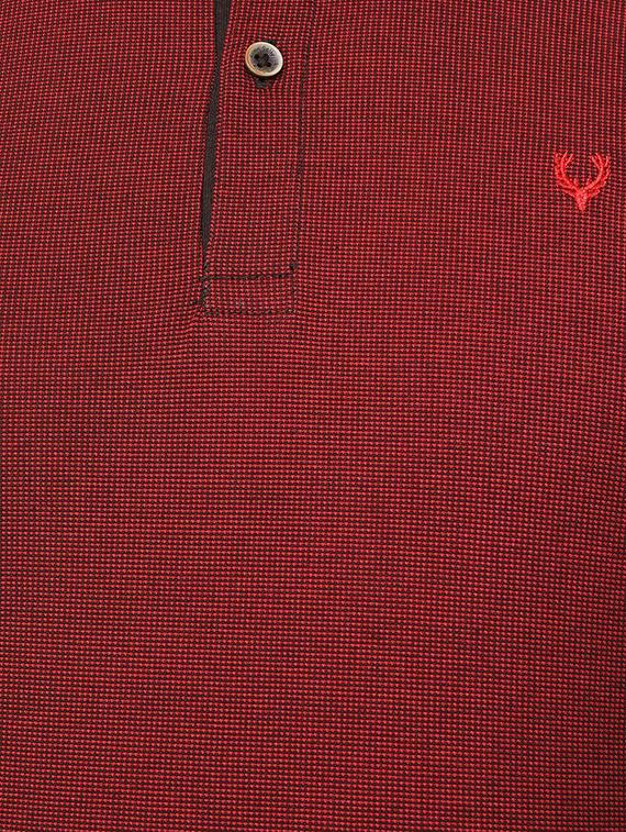 red cotton tshirt - 15943525 - Zoom Image - 4