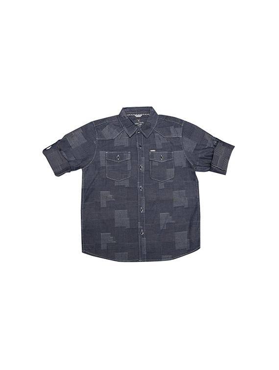 grey cotton shirt - 15943653 - Zoom Image - 1