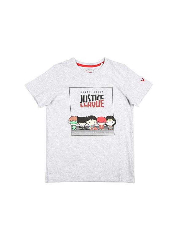 grey cotton cartoon t-shirt - 15943707 - Zoom Image - 1