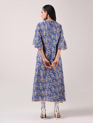 a-line printed kurta - 15943721 - Standard Image - 3