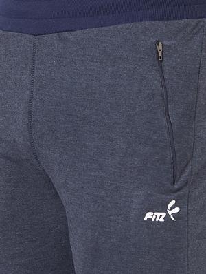 blue polyester joggers - 15943817 - Standard Image - 4