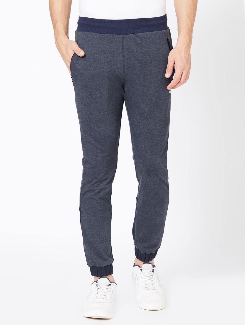 blue polyester joggers - 15943817 - Zoom Image - 1