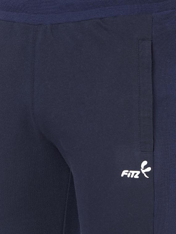 blue polyester blend jogger - 15943825 - Zoom Image - 4