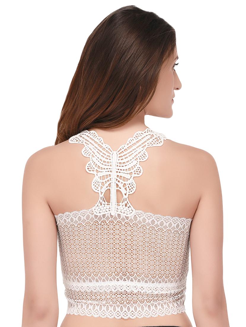 racer back laced bralette - 15943903 - Zoom Image - 2