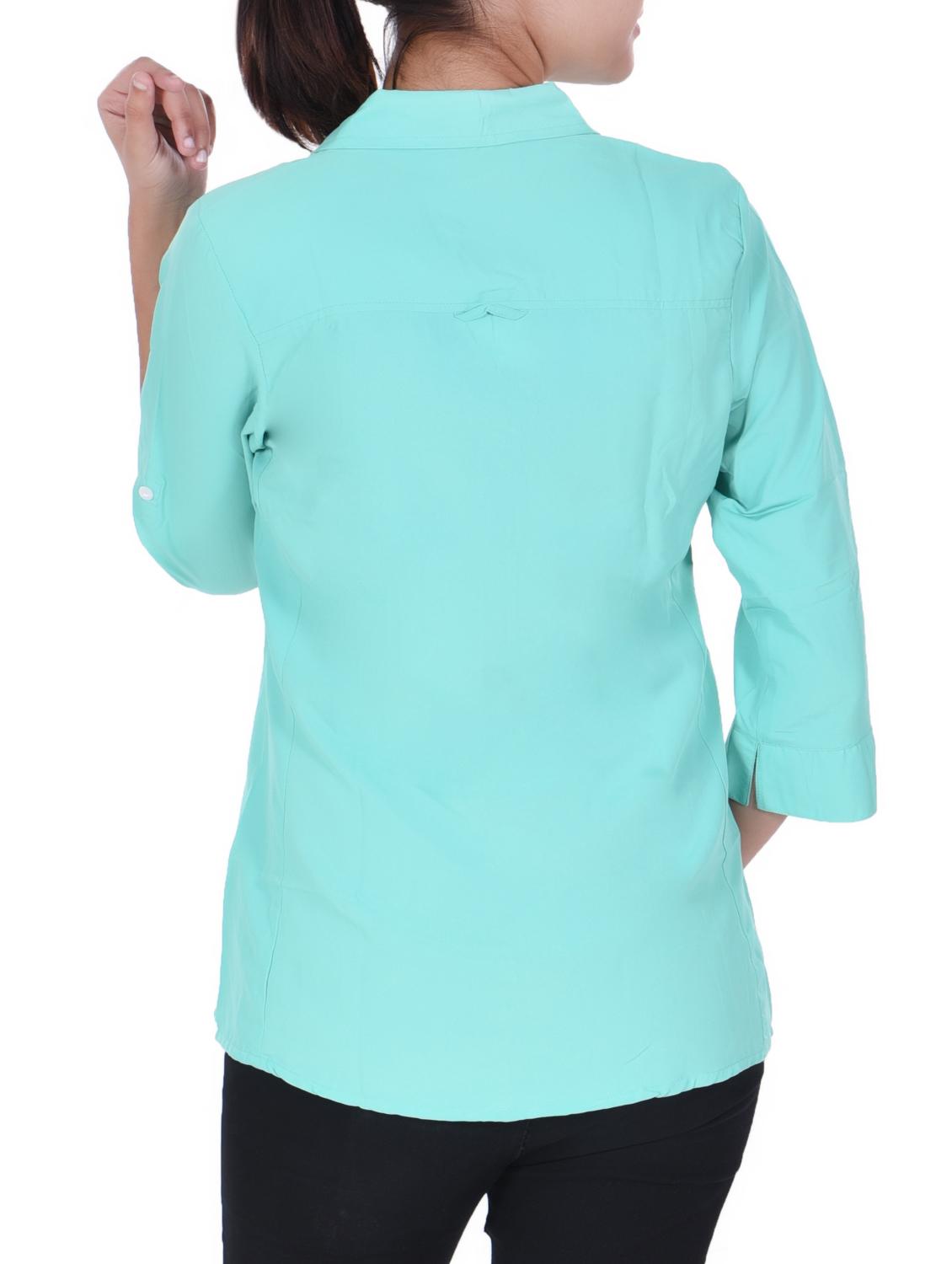 light blue solid shirt - 15944264 - Zoom Image - 3