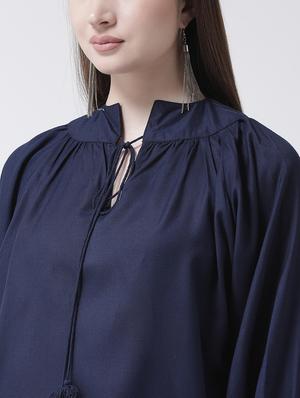 tie up gathered top - 15944607 - Standard Image - 4