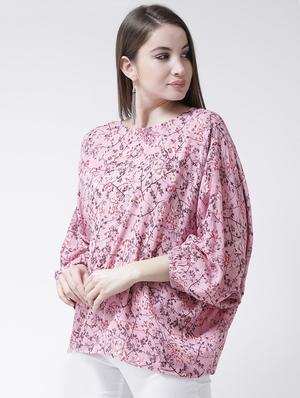 dolman sleeved floral top - 15944617 - Standard Image - 2