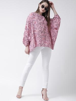 dolman sleeved floral top - 15944617 - Standard Image - 4