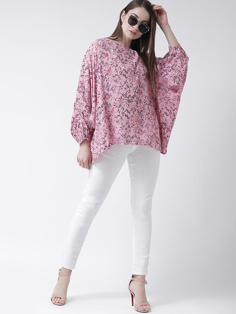 dolman sleeved floral top - 15944617 - Zoom Image - 4