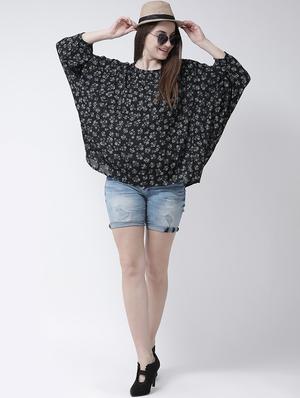 dolman sleeved floral top - 15944618 - Standard Image - 4