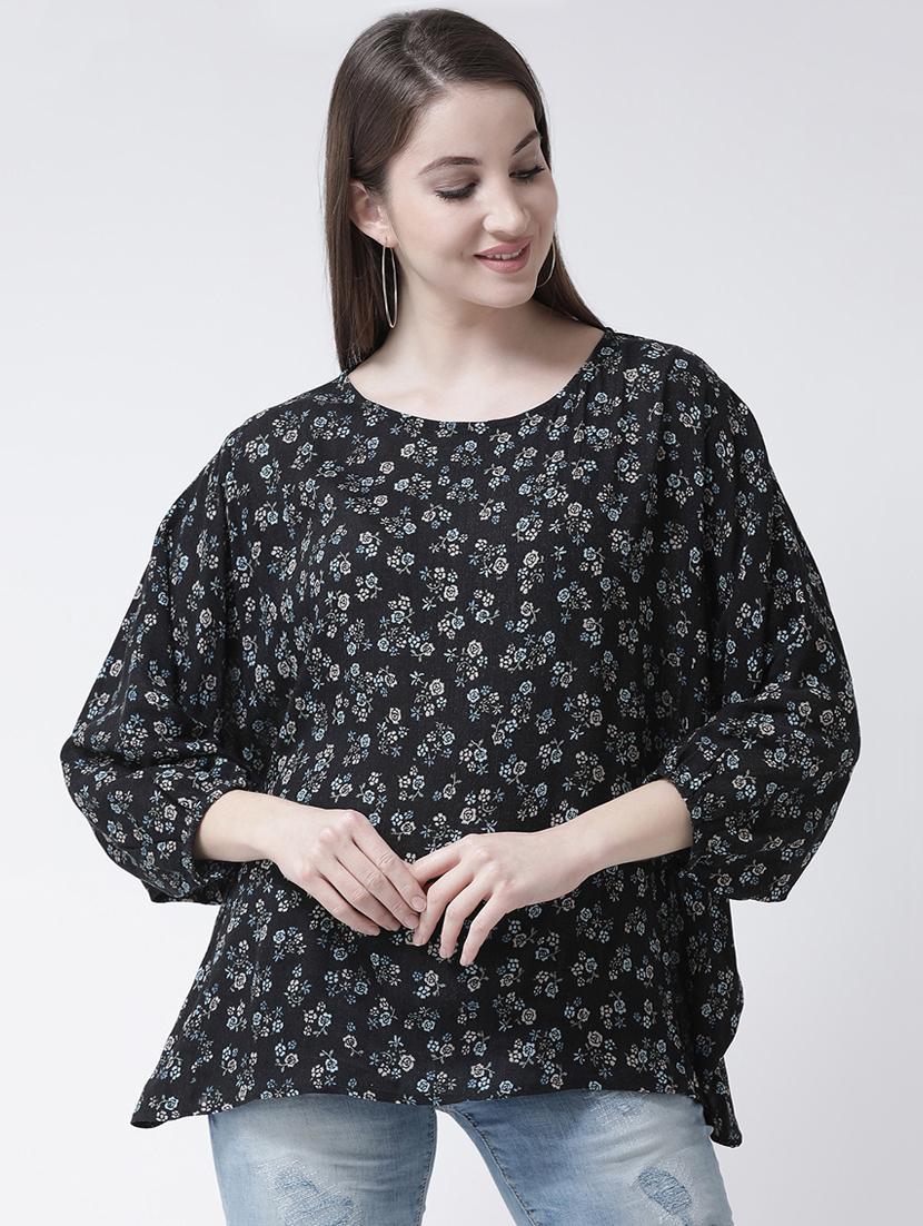 dolman sleeved floral top - 15944618 - Zoom Image - 1
