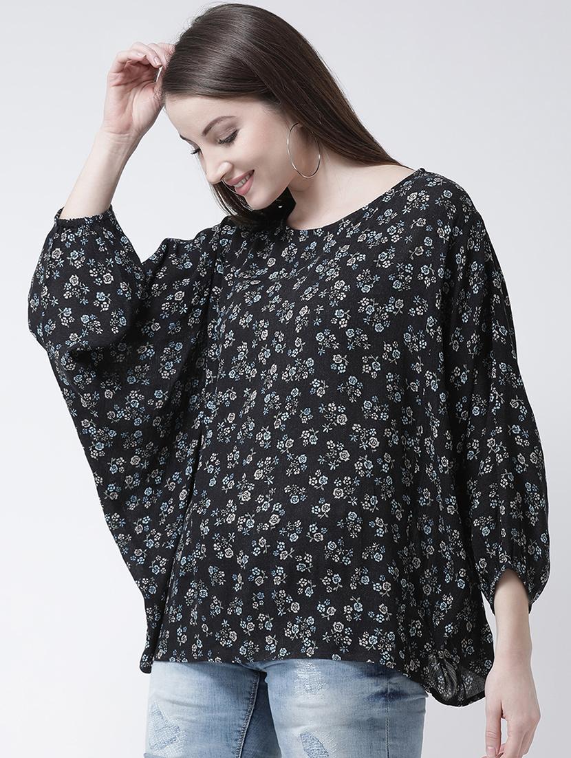 dolman sleeved floral top - 15944618 - Zoom Image - 2