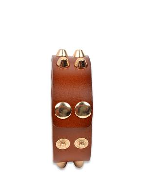 studded wrist band-brown - 15945 - Standard Image - 3