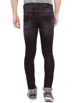black cotton washed jeans - 15945508 - Standard Image - 3