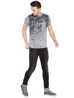 black cotton washed jeans - 15945508 - Standard Image - 4