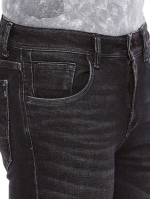 black cotton washed jeans - 15945508 - Standard Image - 5