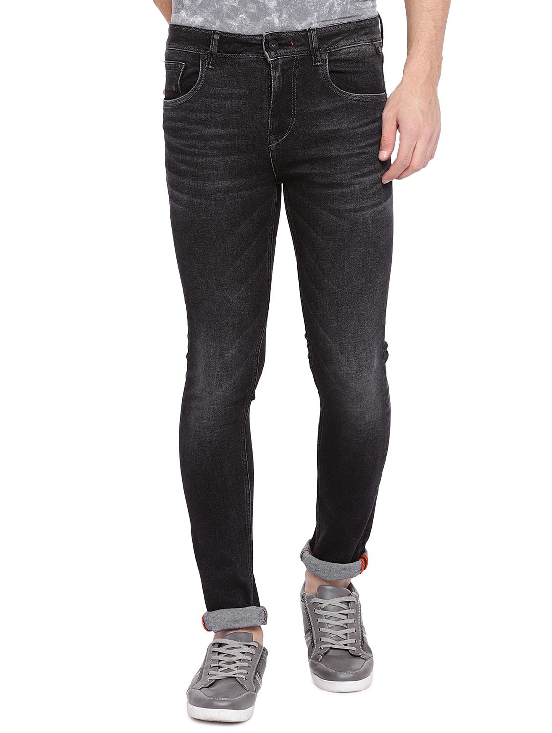 black cotton washed jeans - 15945508 - Zoom Image - 1
