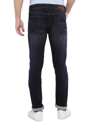 blue cotton washed jeans - 15945510 - Standard Image - 3