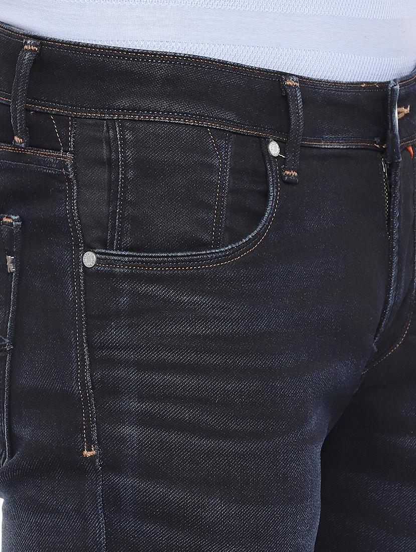 blue cotton washed jeans - 15945510 - Zoom Image - 5