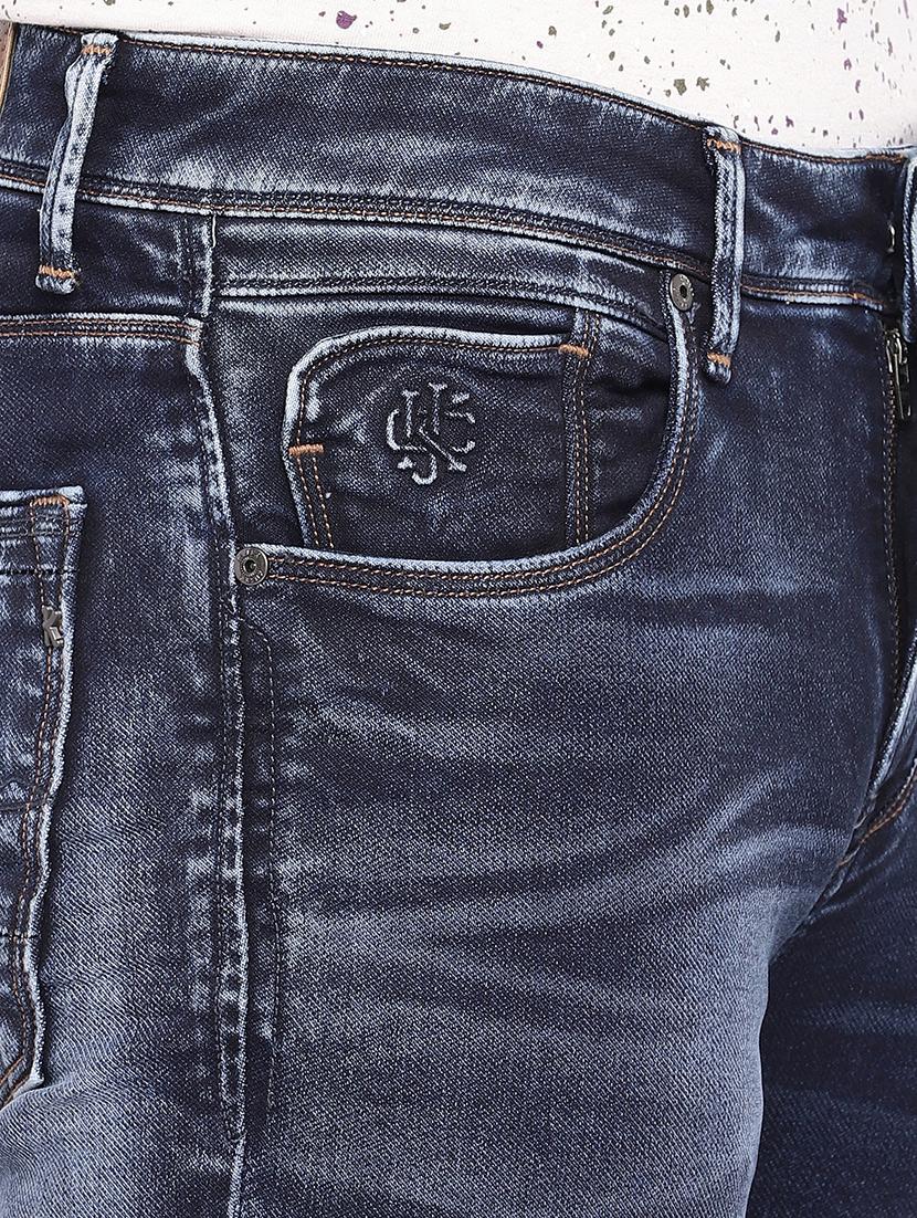 blue cotton washed jeans - 15945520 - Zoom Image - 5
