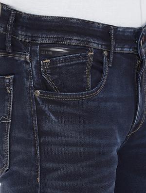 blue cotton ripped jeans - 15945523 - Standard Image - 5