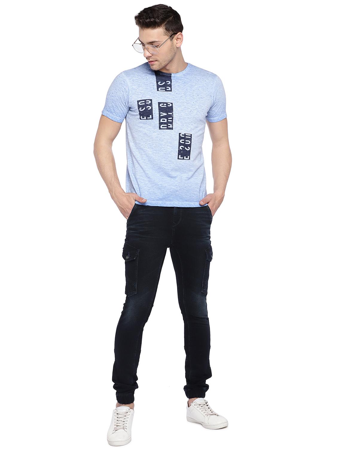 blue denim jogger - 15945533 - Zoom Image - 4