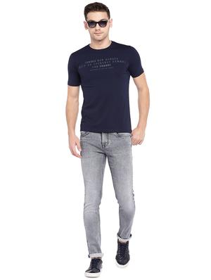 grey cotton washed jeans - 15945536 - Standard Image - 4