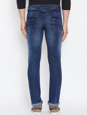 blue denim washed jeans - 15945619 - Standard Image - 3