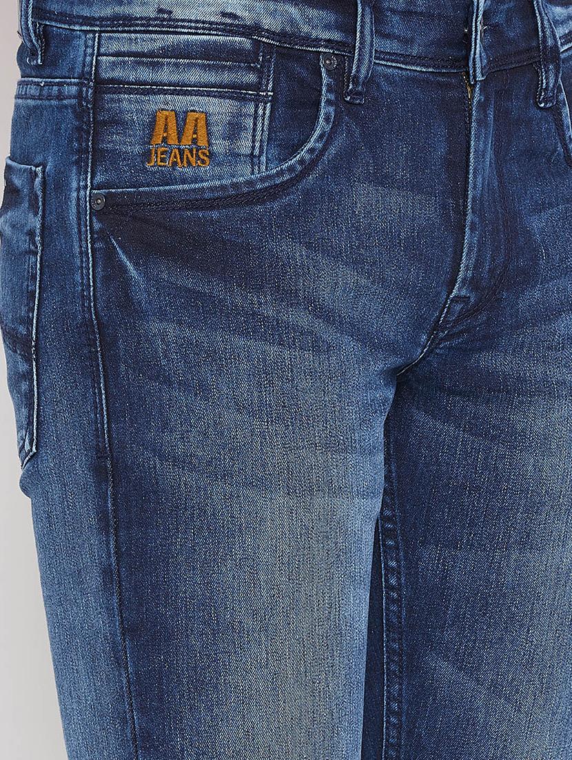 blue denim washed jeans - 15945619 - Zoom Image - 4