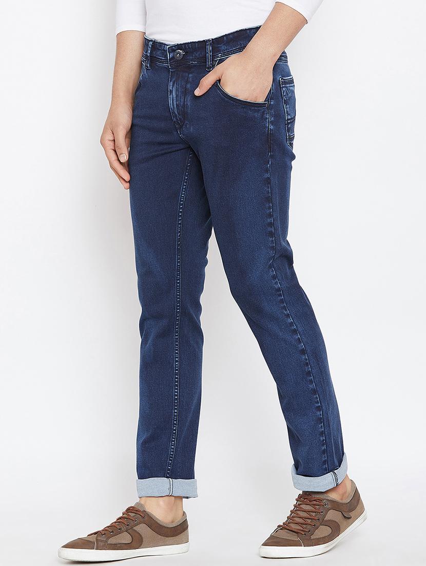 blue denim plain jeans - 15945620 - Zoom Image - 2