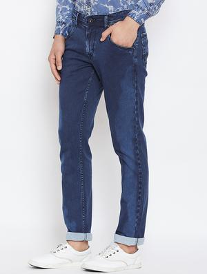 blue denim washed jeans - 15945625 - Standard Image - 2