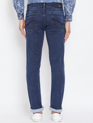 blue denim washed jeans - 15945625 - Standard Image - 3
