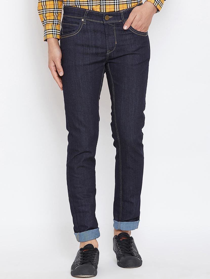 blue denim plain jeans - 15945626 - Zoom Image - 1