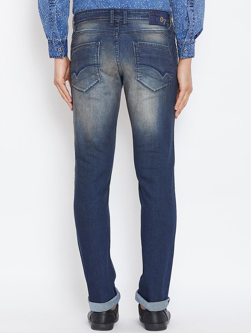 blue denim washed jeans - 15945627 - Zoom Image - 3